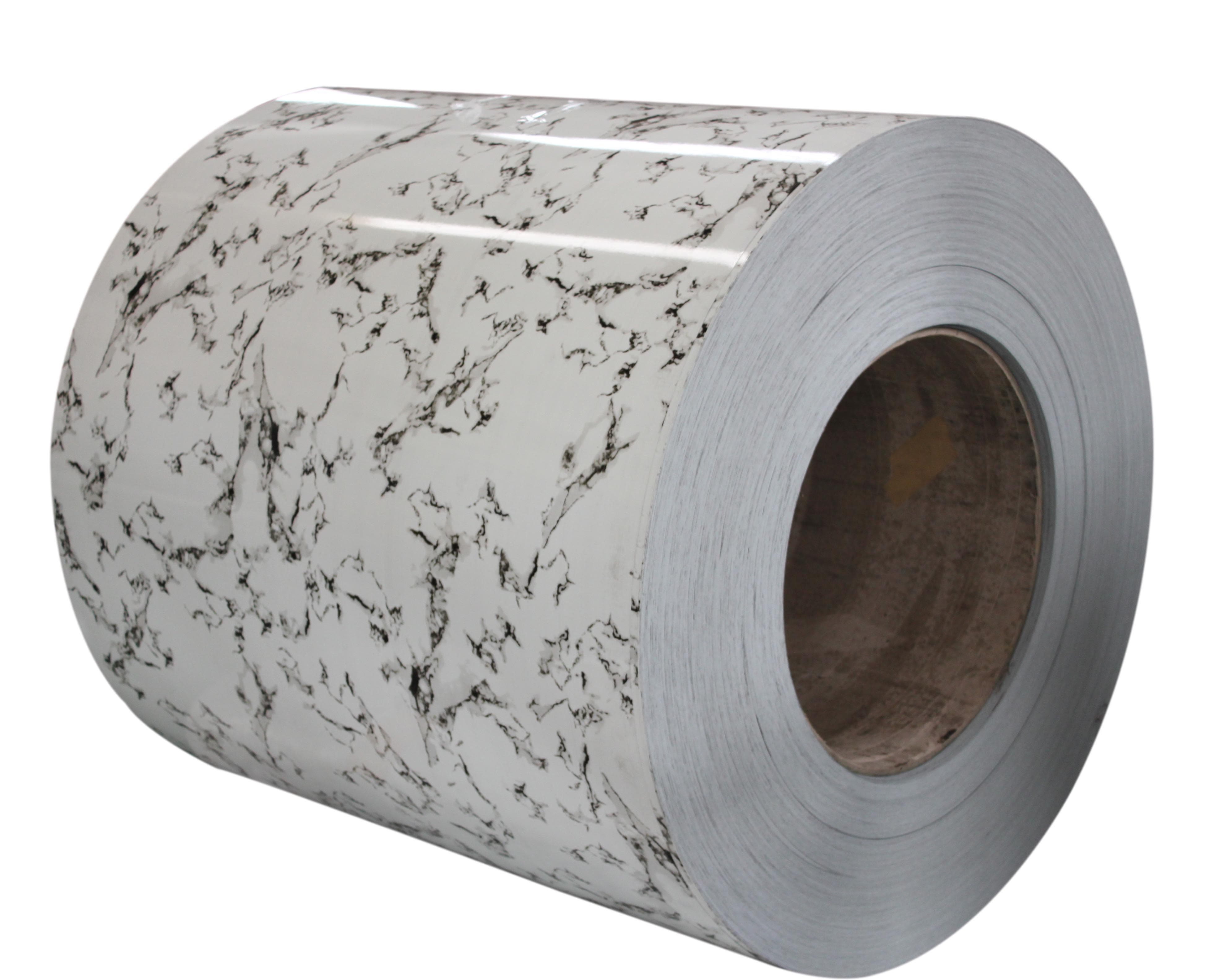 High quality marble grain color coated steel sheet